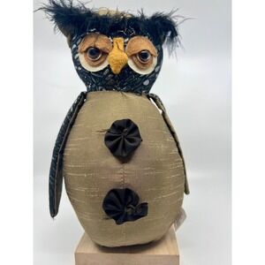 Owl Stuffed Animal Plush Weighted Seasonal Decor Door Stopper